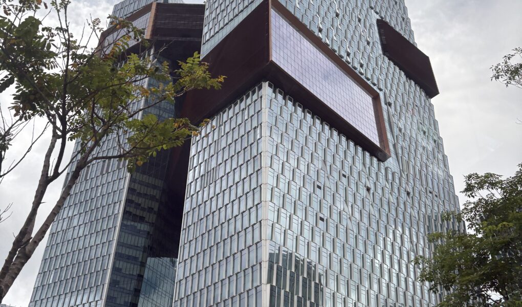 Tencent Seafront Towers headquarters in Shenzhen - Tencent stock 2026