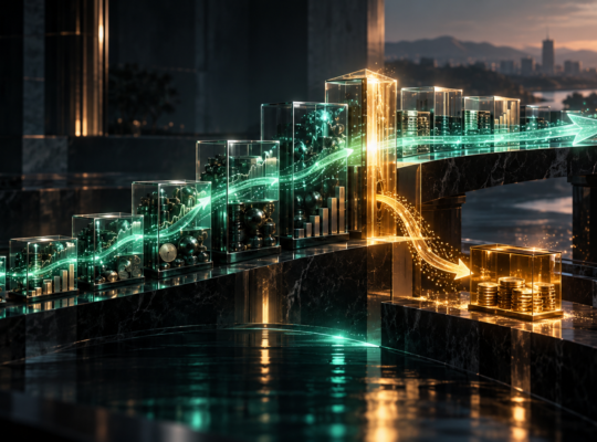 Textfreies Editorial-Motiv zur Vorabpauschale bei ETFs und vorgezogener Besteuerung