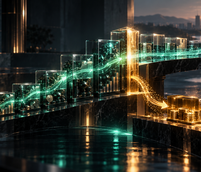 Textfreies Editorial-Motiv zur Vorabpauschale bei ETFs und vorgezogener Besteuerung